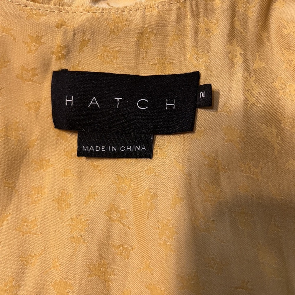 Hatch Yellow Ruffle Maxi Dress - Picture 6 of 6